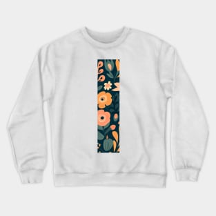 Whimsical Floral Letter I Crewneck Sweatshirt